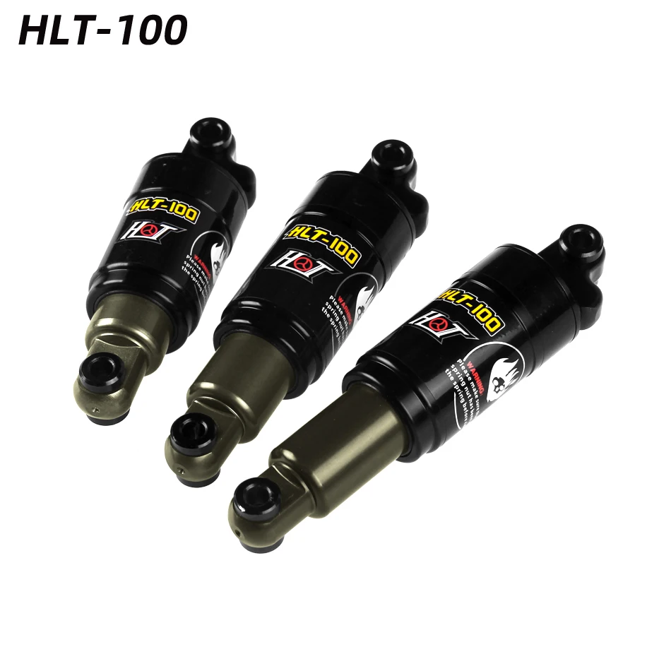 HLT 100 горный велосипед задний амортизатор 125/150/165/185 мм 850/1000 фунтов Алюминий сплав