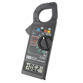 

TES-3010 Digital Clamp Meter Tester Category :CAT II 1000V ,CAT III 600V .Frequency Count /Diode Check ,ACA:20A 200A 600A.