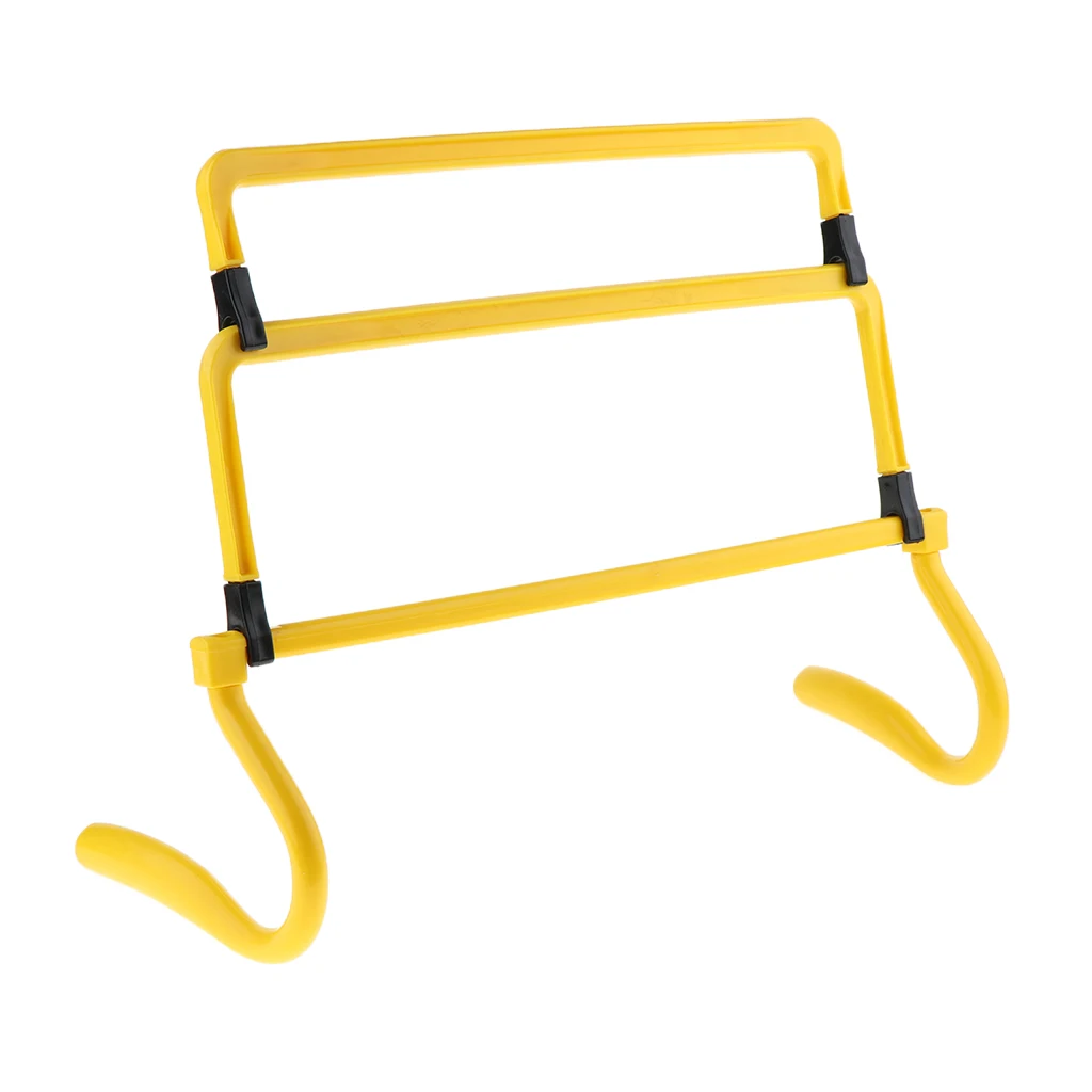 Footwork ловкость лестница Футбол Обучение барьеры набор для тренировки скорости упражнений практика - Цвет: Цвет: желтый