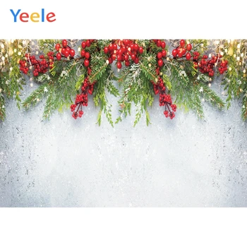

Yeele wood Christmas Pine Backgrounds For Photography Winter Snow Snowman Gift Baby Newborn Portrait Photo Backdrop Photocall