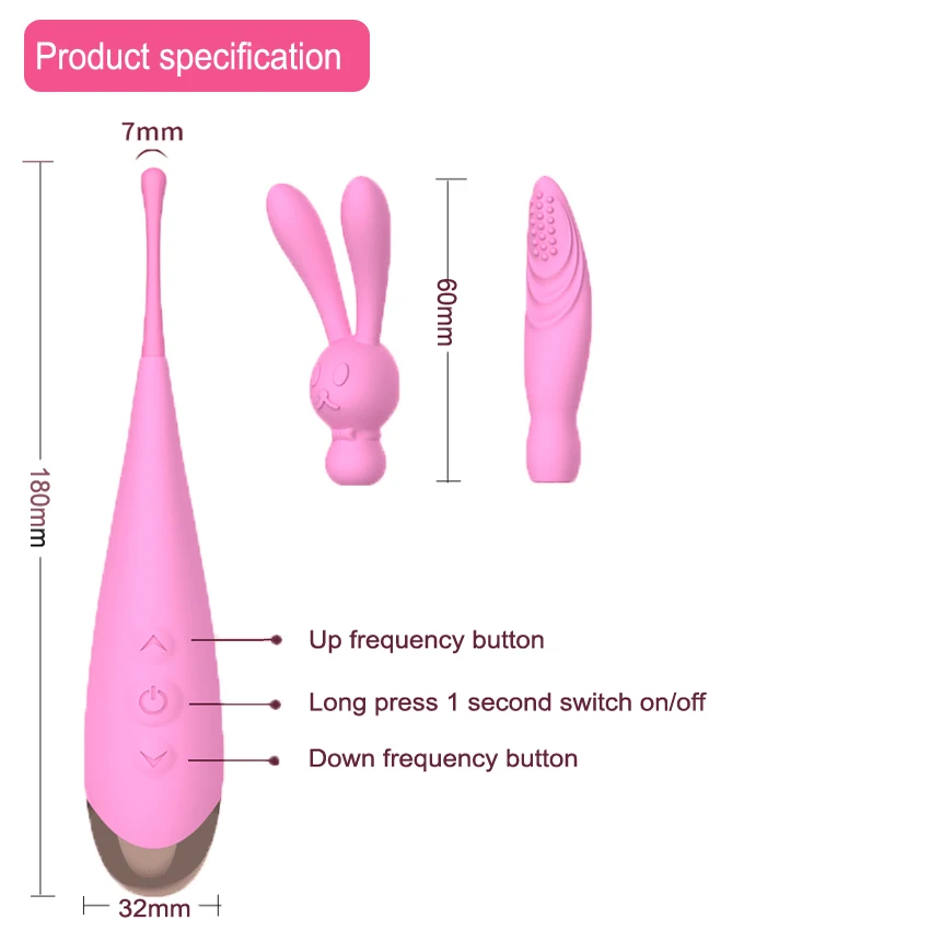 Powerful G Spot Vibrator for Women high frequency USB Charging Vibrator Clitoris Stimulator massage Sex Toys for Adults Sex Shop