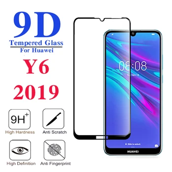 

9D Curved Tempered Glass For Huawei Y3 2017 Y5 Prime 2018 Y6 Pro 2019 Y6 2018 Full Coverage Glass Screen Protector Film 500Pcs