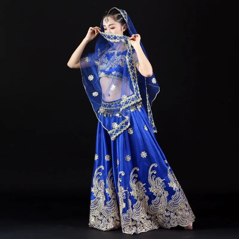 Bollywood herrenset India Orient Blu in 5 dimensioni disponibili 