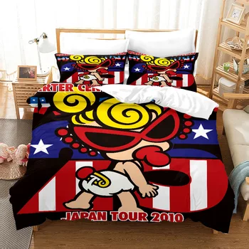 

Japan Hysteric-Mini Duvet Cover with Pillow Cover Bedding Set Single Double Twin Full Queen King Size Bed Set for Bedroom Decor