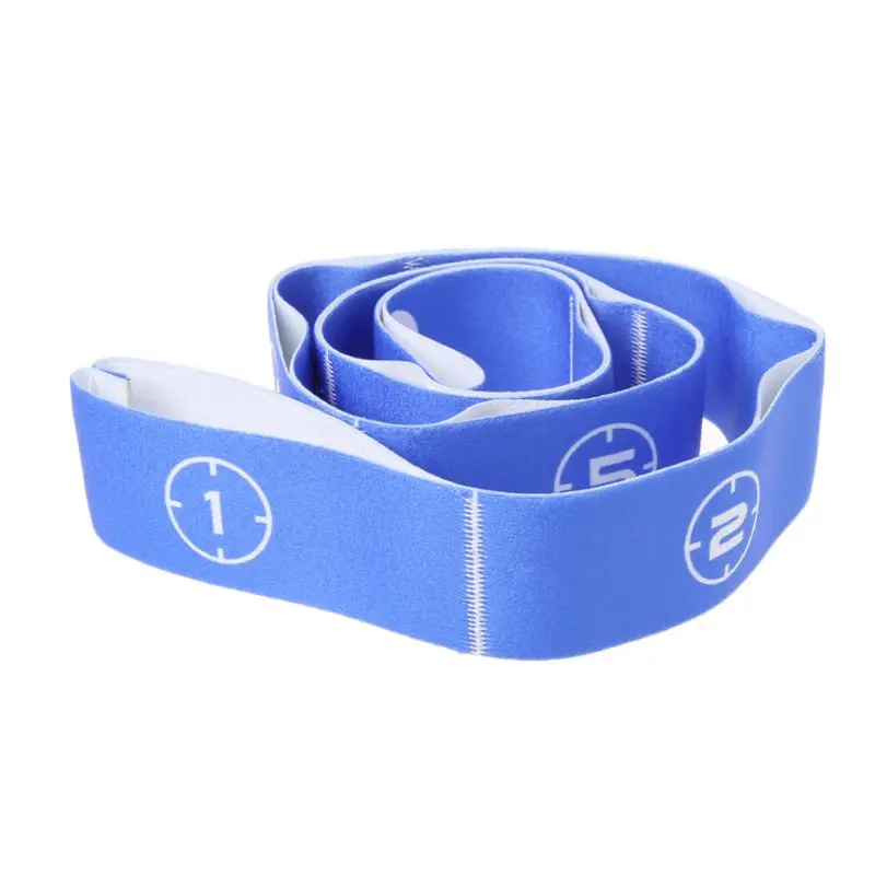 Gymnastics Adult Latin Training Bands Yoga Pilates Stretch Fitness Elastic Band M7DC