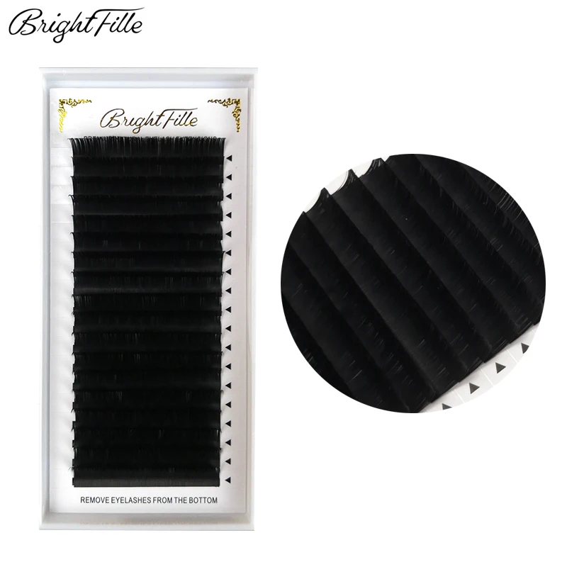 

Eyelash Extension Individual Lash Handmade Volume Eyelash Extension Natural Long Korea Silk Mink Individual False Eye lashes