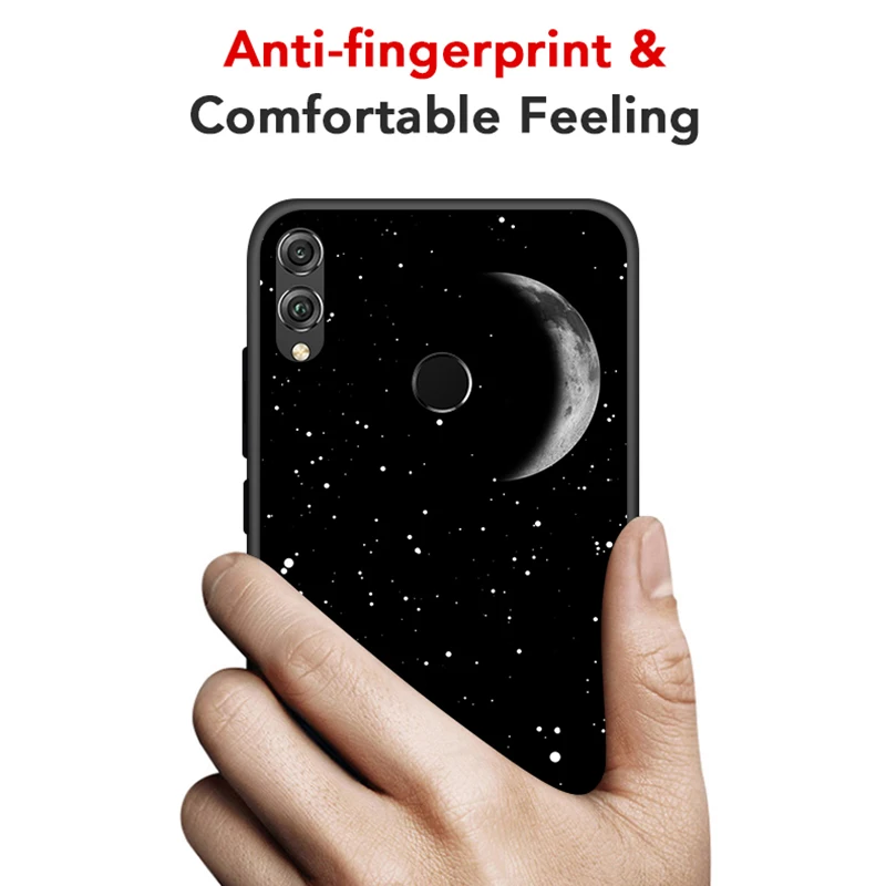 P Smart 2019 2021 Case 3D Funny Face Soft Cover For Huawei P20 P30 P40 Lite P10 Pro Y7 Y6 Prime Y5 2019 Mate 20 Nova 3E Coque