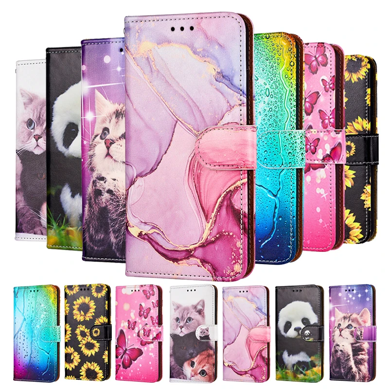 For Itel A25 Case Flower Cartoon Case For Itel A35 A25 PRO Back Cover For Itel A 25 Cases Book Wallet FLip Leather Phone Fundas waterproof case for phone