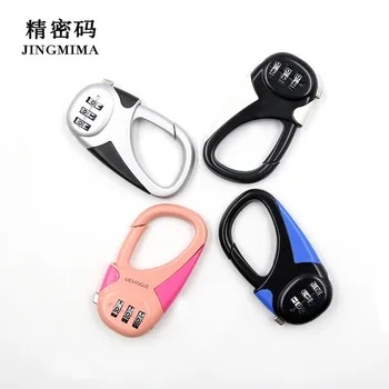 

Sell Color High Quality Bag Padlock with Password Required Zinc Alloy Travel Password Lock 8054