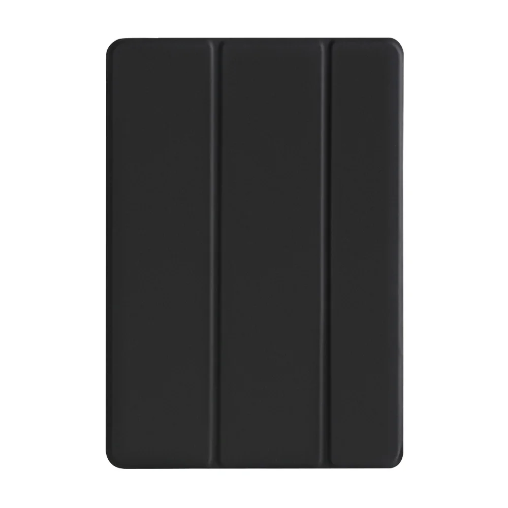 Для нового ipad 10,2 чехол кожаный смарт-чехол для ipad 7-го поколения чехол складной чехол-книжка для ipad 10,2 A2197 Funda - Цвет: Черный