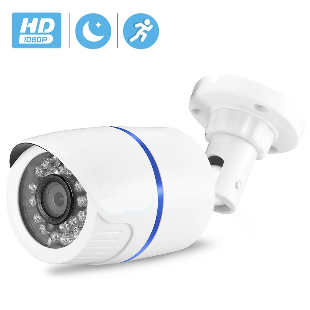 

1080/720p Full HD IP Camera Bullet Outdoor Waterproof Security Camera ONVIF XMEye 20m Night Vision Motion Detect RTSP P2P