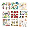 DIY Patches Iron-on Transfers Patches Kids Clothes Stickers A-level Washable Heat Press Applique Parches Badges Butterfly Flower ► Photo 1/6