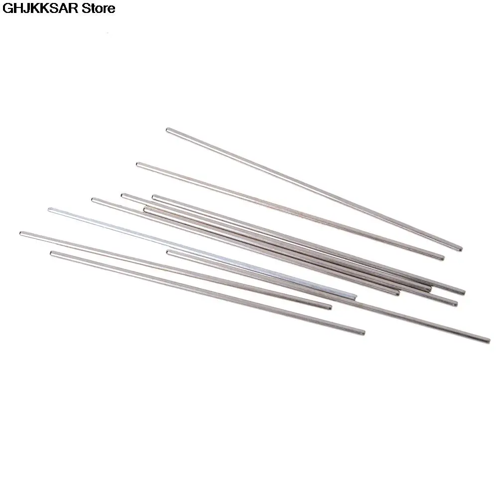 Metal Model Axle Gear Shaft Diameter 2mm DIY Toy Accessories for Car 2*100mm 10Pcs linear shaft rod