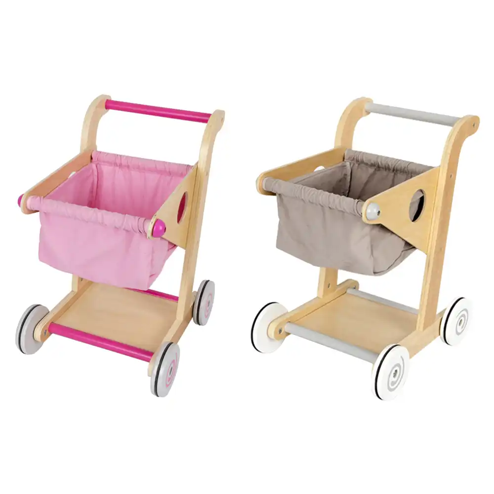 carro compra madera juguete