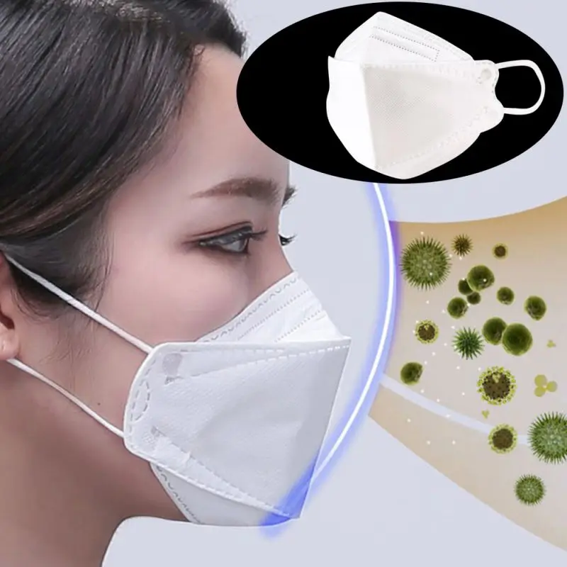 

5 Pieces / 10 Pieces Anti-fog Masks Anti-fog Riding Sports Mask Dustproof Adult Korea KN95KF94 Face Mask -10 Pieces