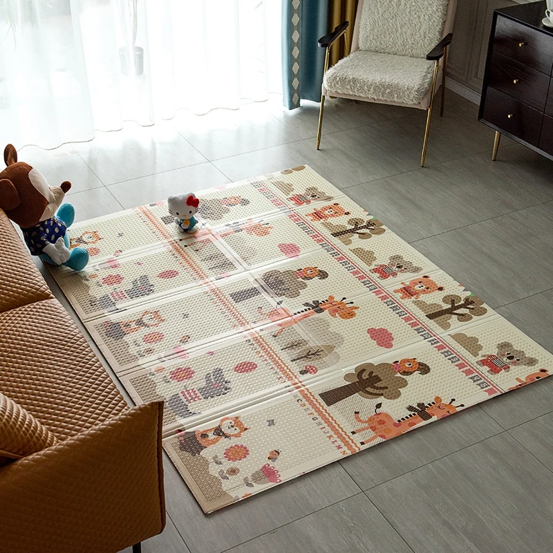 Najtaniej XPE składana mata dla niemowlęcia dywan dla dzieci gra dla dzieci dywan dla dzieci zagraj w podkładka do gier mata podłogowa dla dzieci maty do salonu Puzzle Playmat