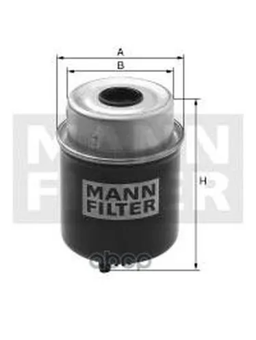 Топливный Фильтр Wk8155 MANN-FILTER арт. WK8155