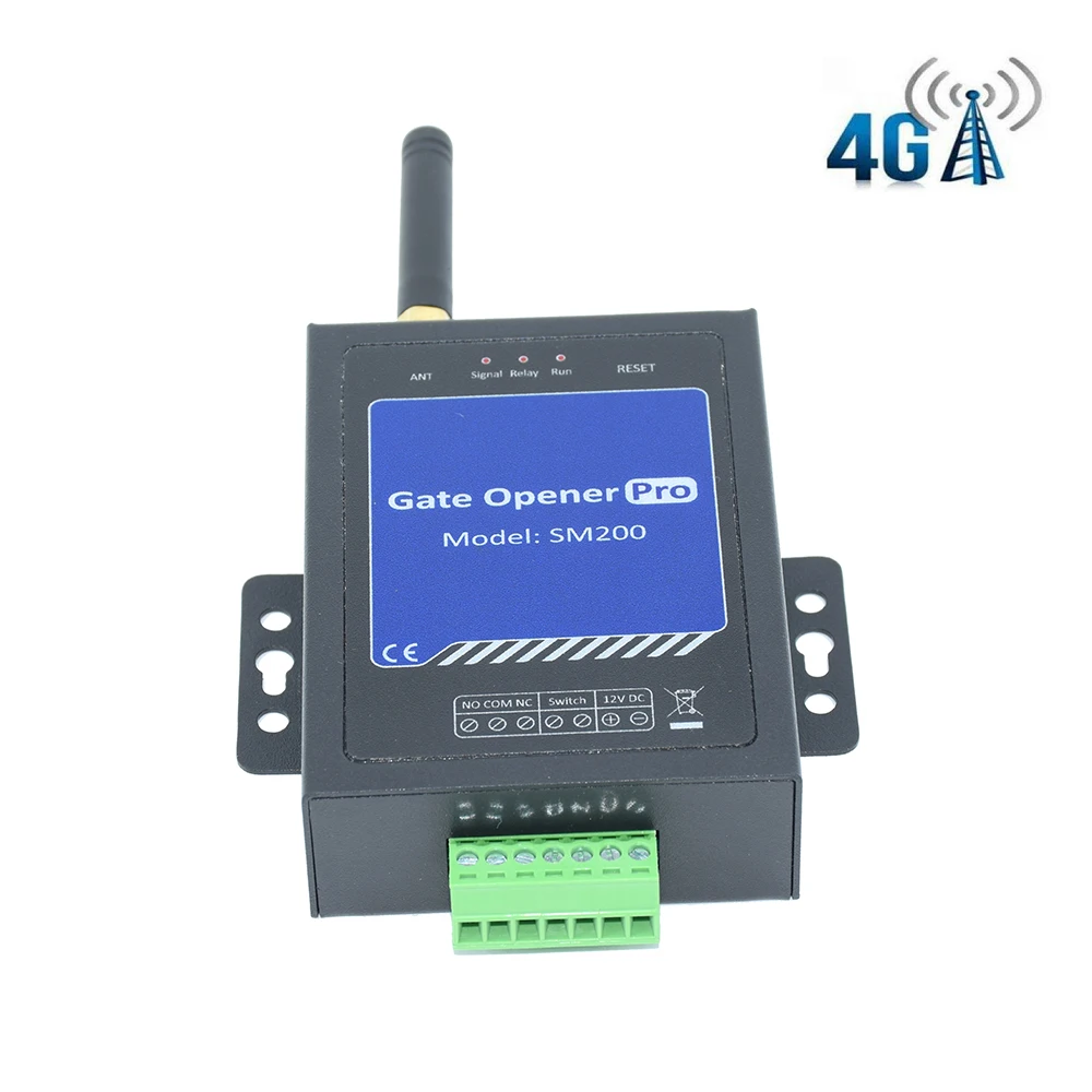 GSM 4G LTE Открыватель ворот дистанционное управление по SMS однорелейный