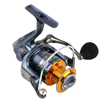 

5.5:1 Fishing Reel Metal Durable Pre-Loading Spinning Wheel Left/Right-handed Fishing Supply Accessory