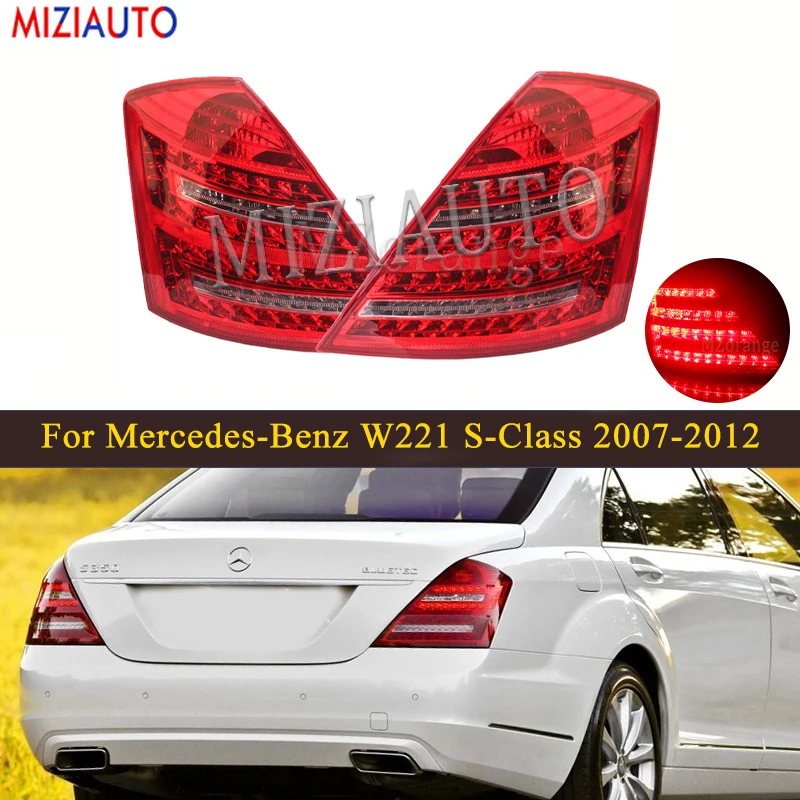 Задний светодиодный фонарь для Mercedes-Benz W221 S-Class 2007-2012 стоп-сигнал задний