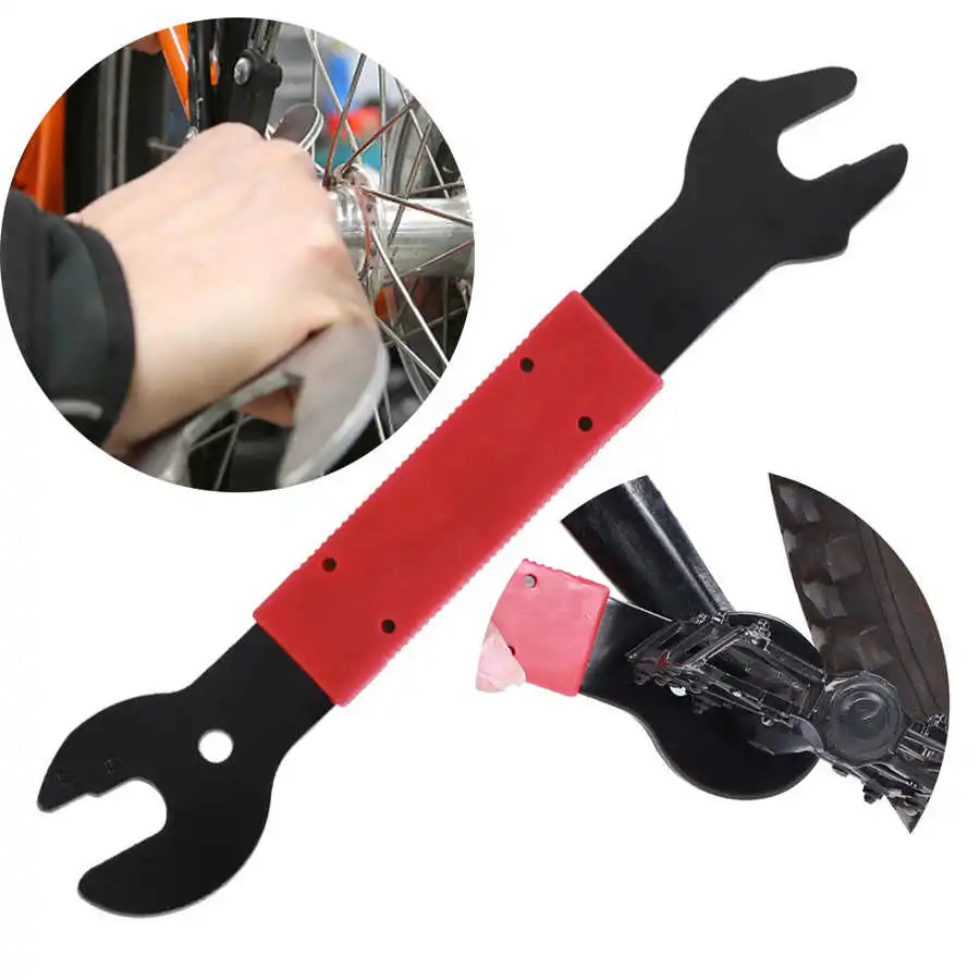 Гаечный ключ для ремонта велосипеда велосипедный конический гаечный с открытой