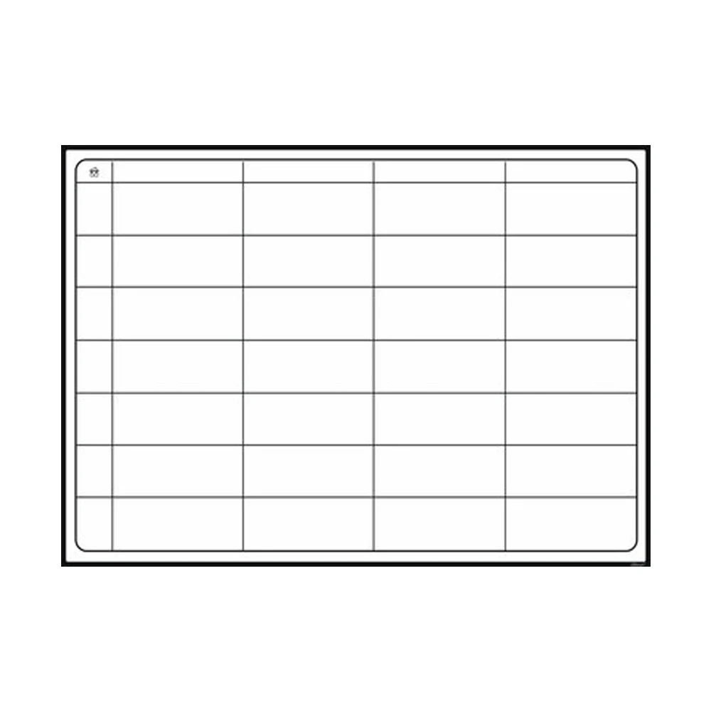 

Magnetic Calendar Board Fridge Sticker Magnetci Magnet PET REUSABLE DURABLE Long Lasting Message Sticker Home Decor