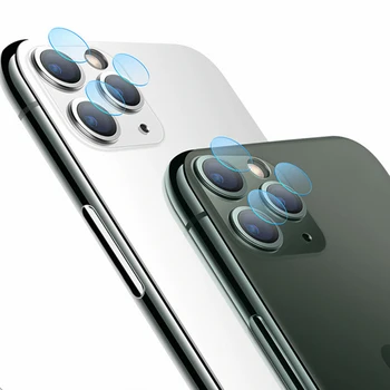 

100pcs Anti-scratch Camera Lens Tempered Glass Guard For iPhone 11 Pro Max 9H Seamless Clear Full Coverage Protective Back Film