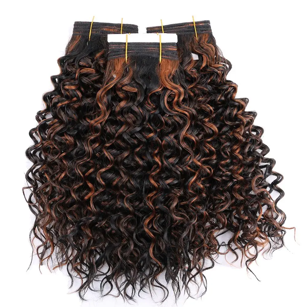 FSRHAIR 8 20 дюймов P1/30 P4/30 волнистые волосы высокотемпературные синтетические для