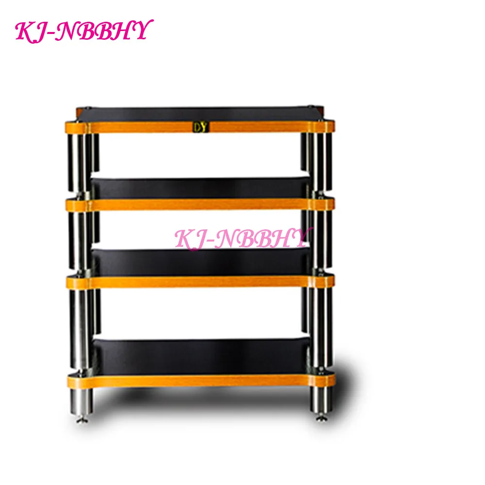 Solid Wood HIFI Amplifier Rack Amplifier Speaker Audio Amplifier Equipment Shock