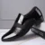 Slip on Men Dress Shoes Men Oxfords Fashion Business Dress Men Shoes 2020 Новые Классические кожаные мужские костюмы Обувь Мужская обувь