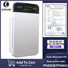 Smart Air Purifier 3h Filter Hepa Activated Carbon Cold Catalyst Negative Ion Removal Formaldehyde Bacteria PM2.5 Home Fresh