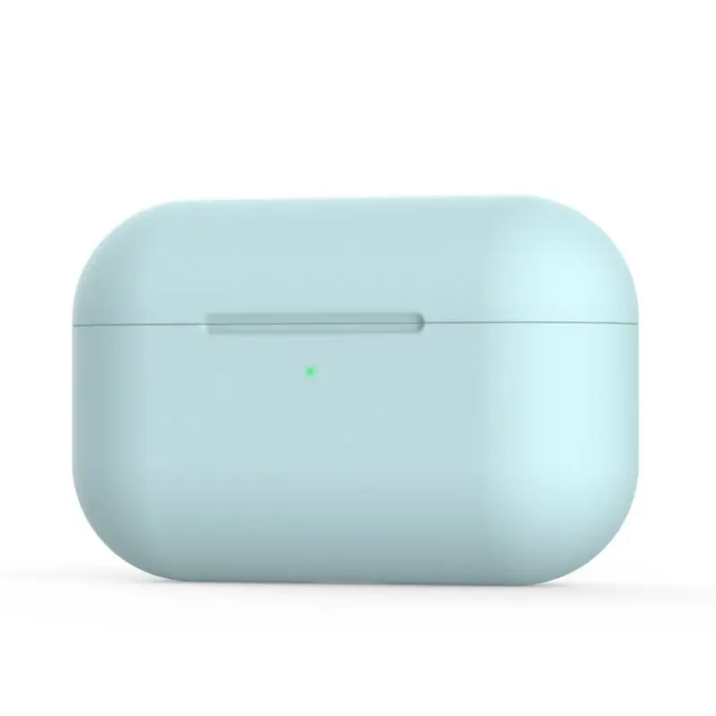 Without buttonhole 3 Силиконовый чехол для Airpods Pro Чехол TWS Bluetooth для apple airpods pro Чехол Обложка наушники чехол для IPad Air накладки для Surface pro 3 - Цвет: Without buttonhole 3