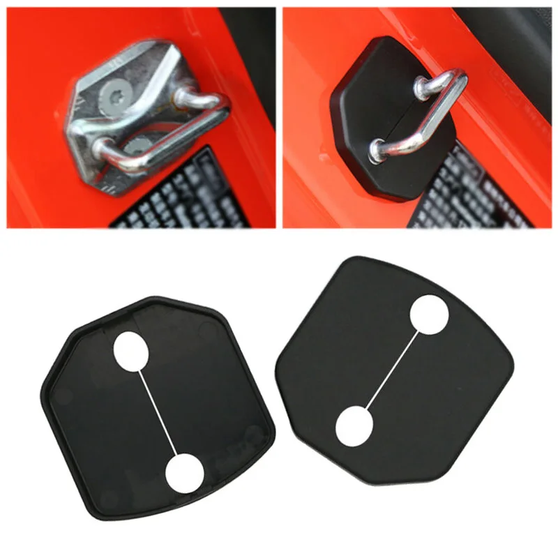 2 шт./компл. Автомобильный Дверной замок Пряжка Abs аксессуары Arm фиксаторы уход за кожей лица маска ограничения крышка чехол протектор для Ford Mustang- Замена
