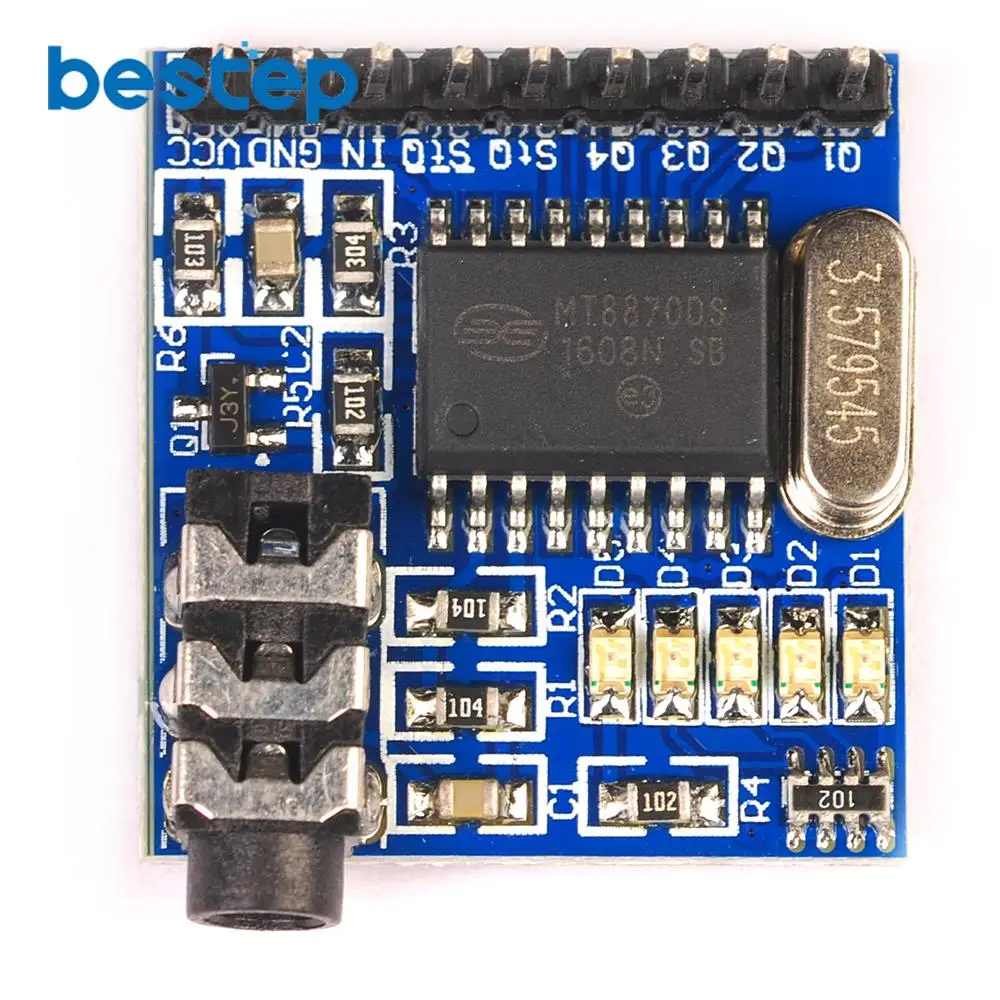 1 шт MT8870 DTMF декодирование голоса модуль телефона|dtmf decoder| |