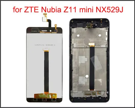 Оригинальный ЖК дисплей 5 0 дюйма для ZTE Nubia Z11 Mini NX529J сенсорный с рамкой сменная