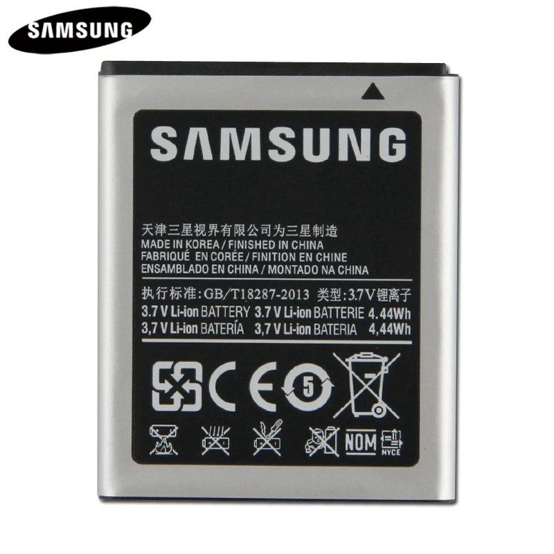 Телефон Батарея EB494353VU EB494353VA для samsung S5330 S5232 C6712 S5750 GT-S5570 i559 S5570 натуральная Батарея 1200 мА-ч