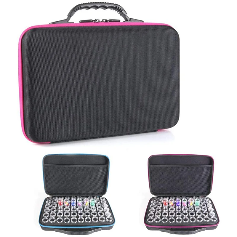 

New 60 Bottles Diamond Painting Accessories Tools Hand Bag Storage Box Beads Diamond Embroidery tools Mosaic Container
