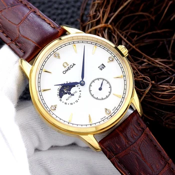 

2020 new Omega-high-end bezel men's and women's fashion automatic mechanical movement watch designer watch 1684
