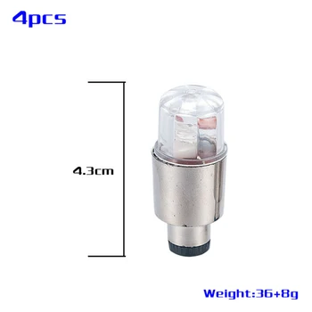 

LED Wheel Light Dragonfly Tire Decor Bulb Tyre Air Stem Cap Accessories