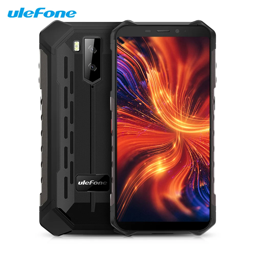 5000 мАч Ulefone Armor X5 4G Phablet 5,5 дюймов смартфон Восьмиядерный 3 ГБ ОЗУ 32 Гб ПЗУ 13 МП Две задние камеры мобильный телефон с двумя sim-картами