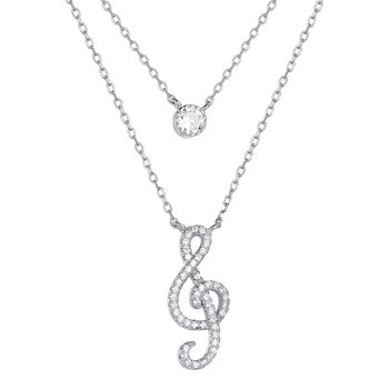 

Fahmi 2020 New Popular 100% 925 Sterling Silver Necklace3-15 High Quality Original Jewellery For Women Party Wedding Gift