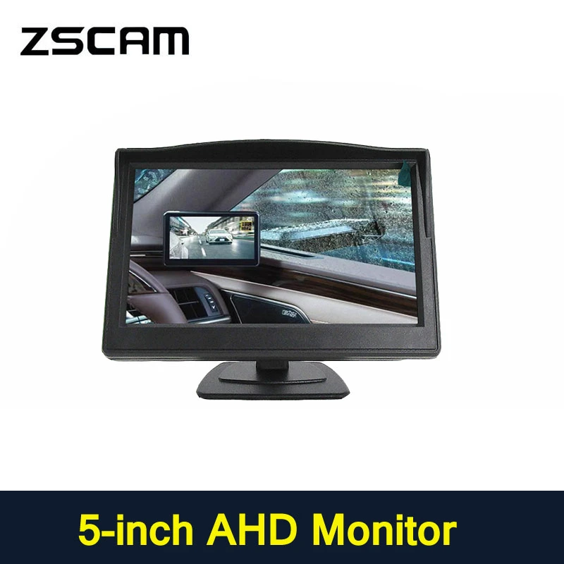 New Mini Digital 800 480 5 Inch Ahd Monitor For Cctv Home Security Pal Ntsc Camera Front View Or Rear View Cam Display Cctv Monitor Display Aliexpress