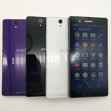 Мобильный телефон sony Xperia Z L36h C6603 3G и 4G 5," четырехъядерный процессор 2G ram 16GB rom 13.1MP камера разблокированный сотовый телефон
