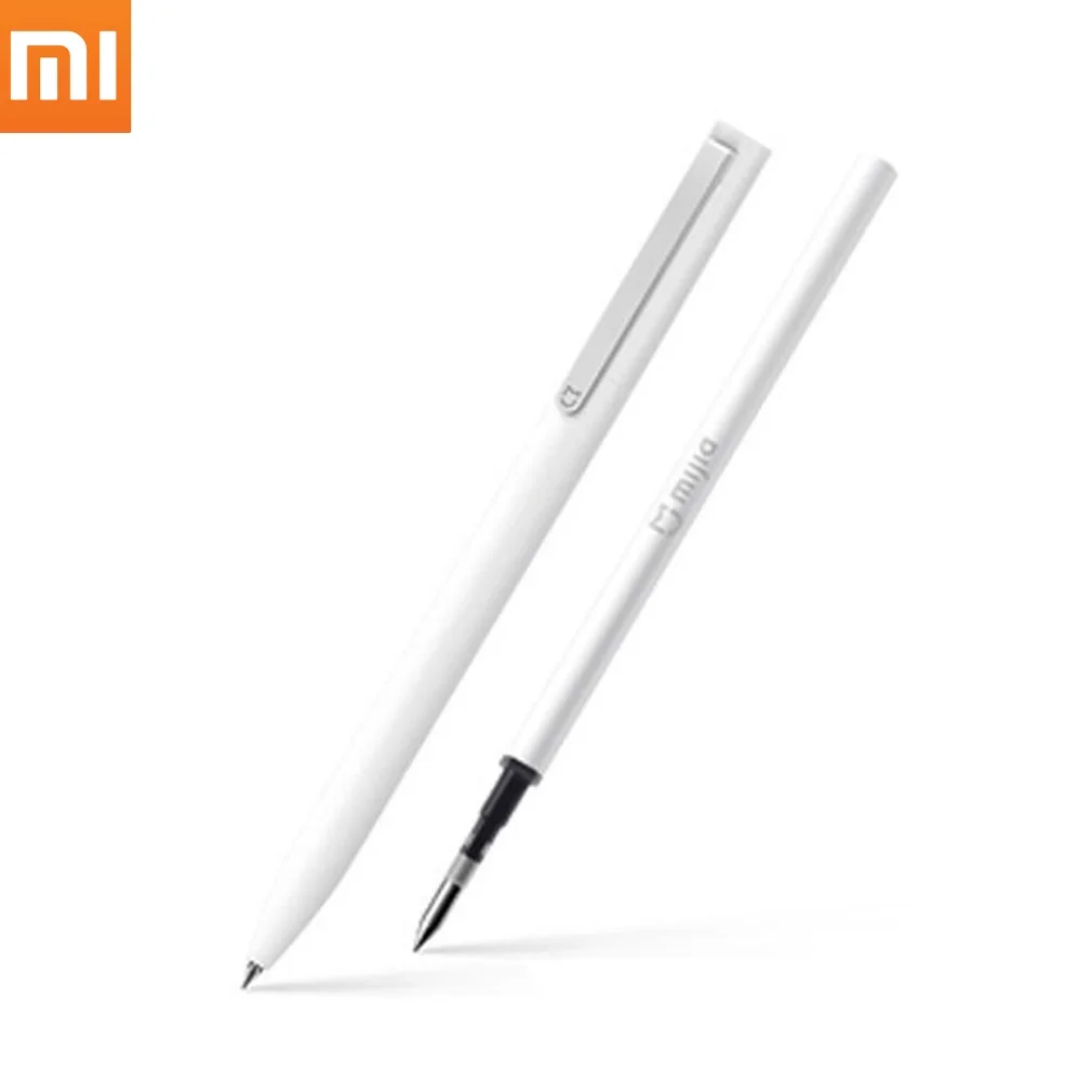 

Xiaomi Mijia Pen with 0.5mm Swiss Refill 143mm Rolling Roller Ball Sign Pen Mi Signing Ballpoint Pen Signature Pen Office Study