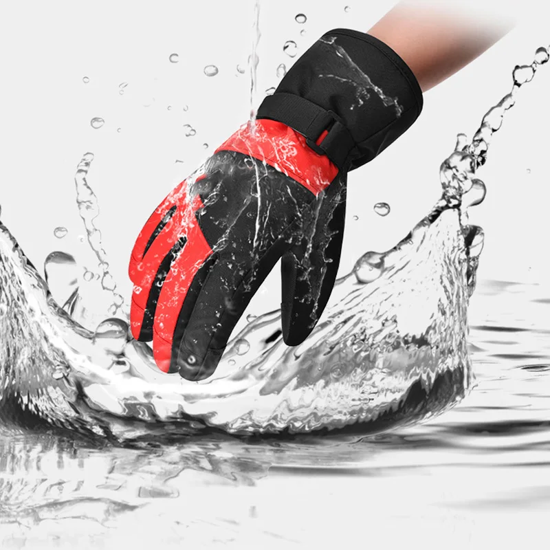 

Children Outdoor Sport Gloves Thicked Gloves Snowboard Gloves Snowmobile Motorcycle Riding Winter Gloves Windproof Waterproof