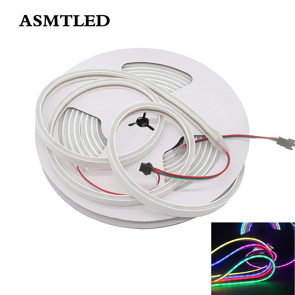 Светодиодный неоновый светильник Magic Dream 5 м/лот 12 В WS2811 RGB адресуемый 60