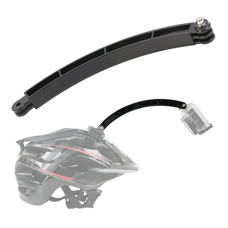 

For Go Pro Accessory Helmet Extension Arm Mount for GoPro Hero 8 7 6 5 4 Session Yi 4K Sjcam Sj4000 Sj5000 Eken H9 Action Camera