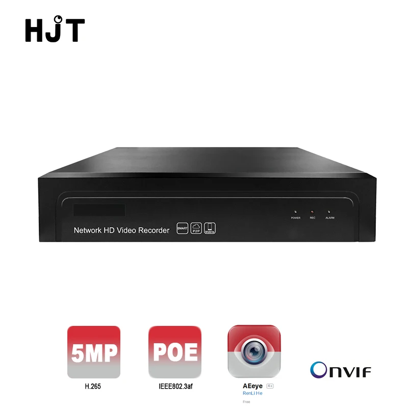 Система видеонаблюдения сетевой IP регистратор 48 В POE H.265 NVR 8 каналов 2 0 МП/5 МП P2P
