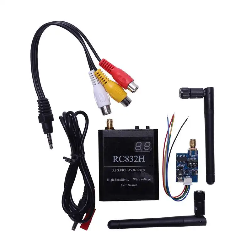 FFYY-5.8G 600Mw 5Km Wireless 48Ch 48 Channels Rc832H Receiver Tx58－600 Transmitter For Fpv