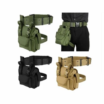 

Tactical Drop Leg Pack Waist Bag Waterproof Quick Release Utility Pouch Military Tool Pack Hunting Hiking